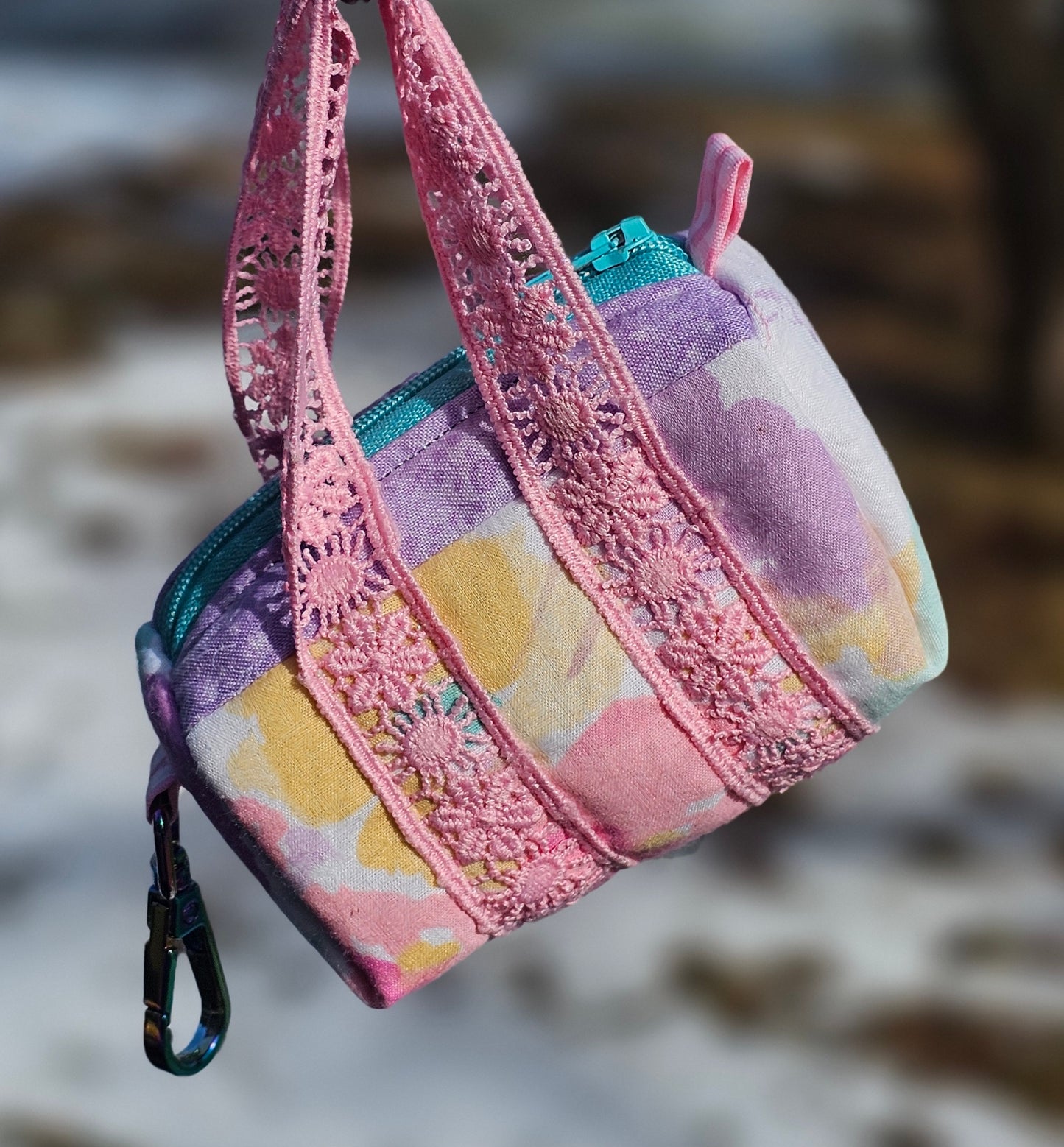 Mini Duffel Bag Coin Purse