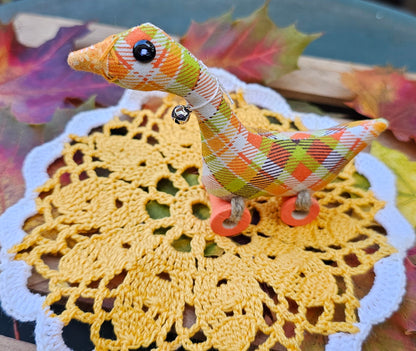 Plaid Goose Spoolie