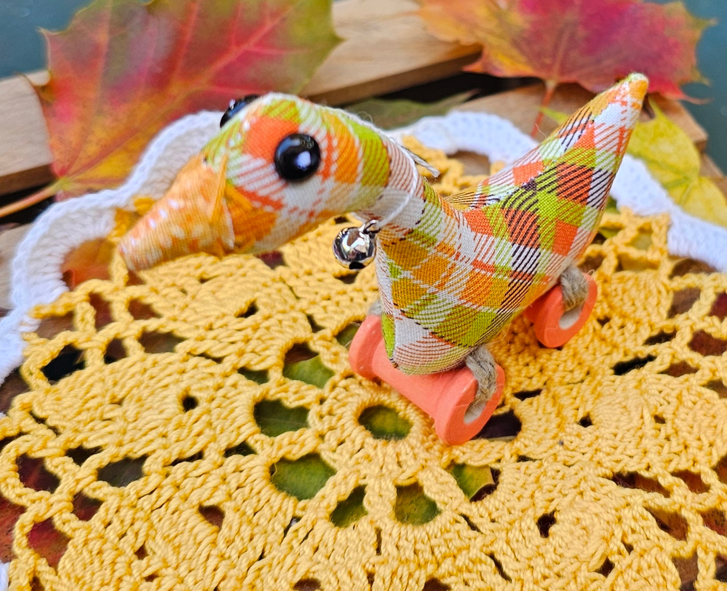 Plaid Goose Spoolie