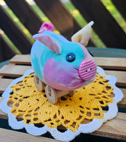 Multicolor Piggy Spoolie