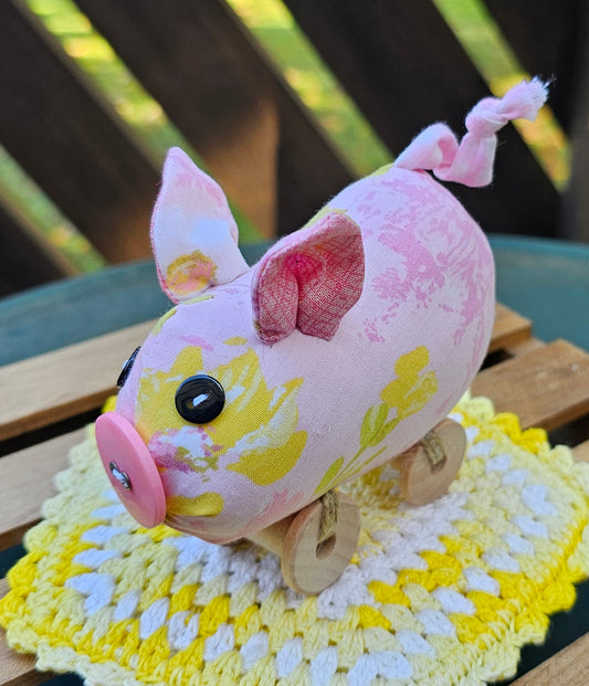 Floral Piggy Spoolie