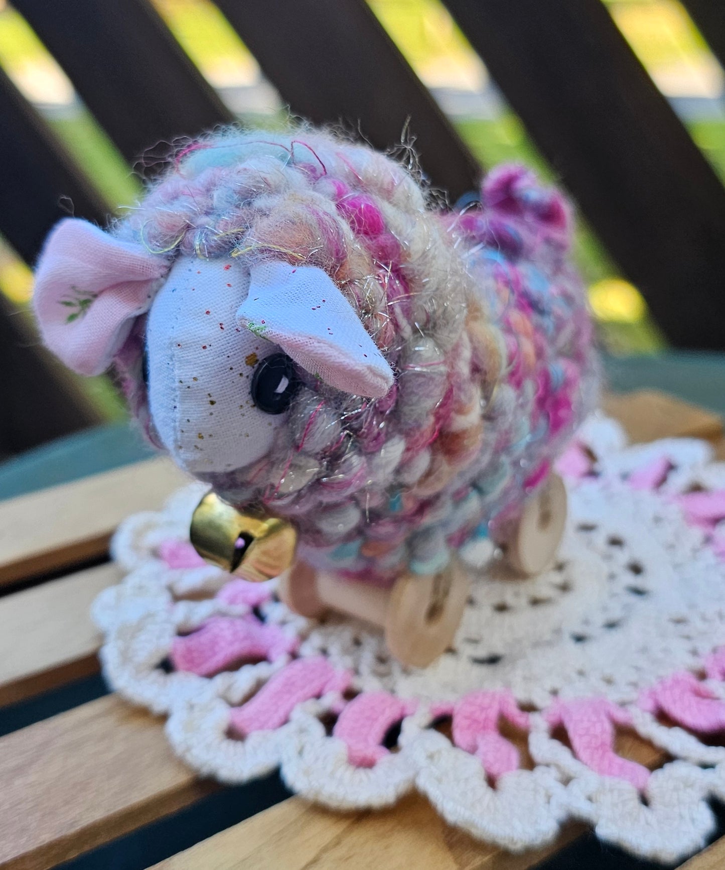 Sparkly Sheep Spoolie